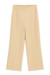 Struktureret jogger m. Pressefold
